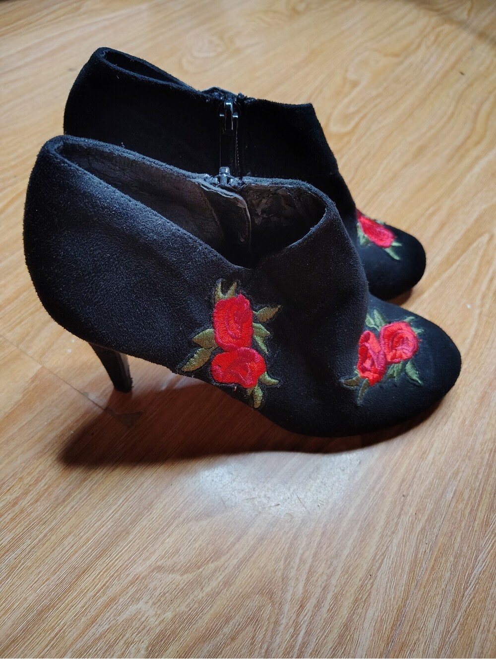 Impo Rose Heel Booties